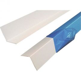 Уголок Центурион ПВХ, белый, в защитной пленке, 25x25x3000 мм 9783 