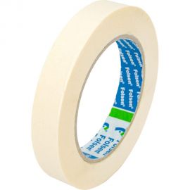 Малярная лента FOLSEN белая, 90C, 18 мм x 50 м 022019 