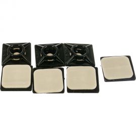 Площадка нейлоновая самоклеящаяся 7 шт. (19x19 мм) для хомутов Зубр 4-309176-19-19 