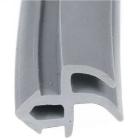 Уплотнитель для окон и дверей KOMFORT москитные системы rehau 4952 ПВХ, усиленный, серый, тэп 14 м УПЛ0521 