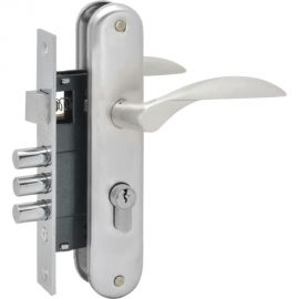 Врезной замок НОРА-М NEW 94-62 мм мат.хром 16998 