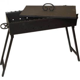 Складной мангал SevenBerg мс800 сталь 3 мм, с крышкой 4687202999729 