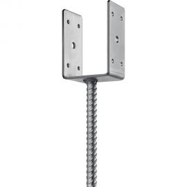 U-образное основание столба ЗУБР ОС-U 81x120x60 мм 310286-080 