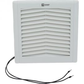 Вентилятор с фильтром EKF 52 м /ч 124x124 мм IP54 PROxima SQFAN52F 