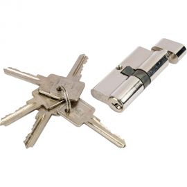 Цилиндр с вертушкой СК хром, 65 мм 5165 RF 