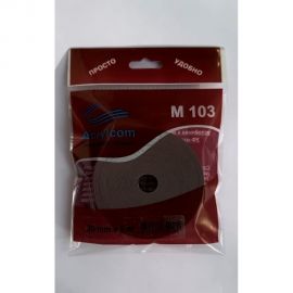 Акриловая лента Акрилком М103 серый носитель 0.8 мм, 30 мм, 5 м М103 30мм 