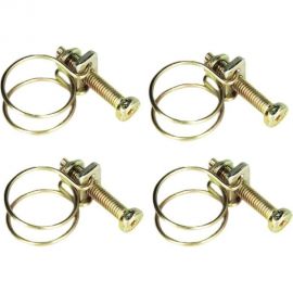 Набор проволочных хомутов MasterProf 3 размера, 6 шт., цинк, 1/2"", 3/4"", 1"" ИС.140915 