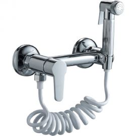 Смеситель для биде Rainsberg с гигиеническим душем черный матовый RH515 