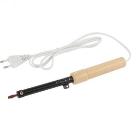 Паяльник с деревянной рукояткой ЭРА ЭПСН 230 В, 100 Вт PLR01100W Б0046955 