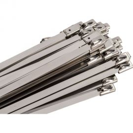 Стальной хомут General Lighting Systems GNC-46-500-S 4.6x500 мм, сталь 304 с напылением, 50 шт. 475372 