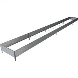 Готовая грядка Delta-Park GX 0.45х4.75 м, серебристая 30020GX_45465Zn 