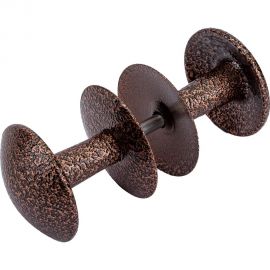 Дверная ручка Литейщик-Плюс РДК-110 античная медь 6504 