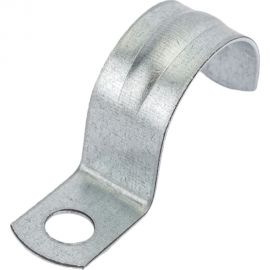 Металлическая однолапковая скоба ТРИЗАМ 21-22 мм, 25 шт. TRZ0328 