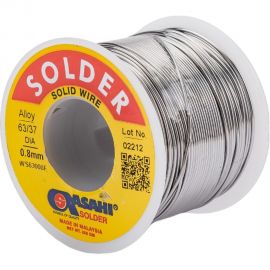 Припой (0.8 мм, 0.25 кг, Sn63/Pb37, без флюса) ASAHI 00-00001191 