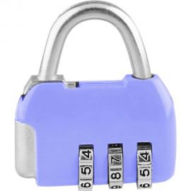 Навесной кодовый замок Trodos CL506 голубой Blister 210144 