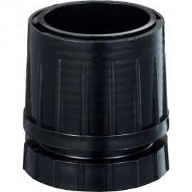 Регулируемый пластиковый подпятник для трубы Tech-Krep D50 мм, черный 1 шт. пакет 148546 