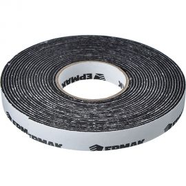 Монтажная 2-х сторонняя клеящая лента ЕРМАК для АВТО, 12 мм x 5 м, черная 472-016 