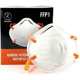 Противоаэрозольный респиратор RoxelPro ROXTOP 01 1-й степени защиты, до 4 ПДК, 20 шт 731310 