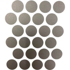 Самоклеющаяся заглушка Локри D-20 мм, металлик, 24 шт. 106772 