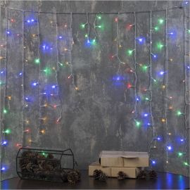 Бахрома Luazon ECO Арка, IP20, Ш1 м, В1 м, Н.С. LED-126-220V, 8 режимов, мульти 1080429 