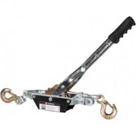 Ручная рычажная тросовая лебедка Сибталь модель X2Y3, двойной храповый механизм, три крюка, 4т, 3м 070 0005 4000 