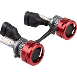 Автолампа-LED SKYWAY (аналог ксенона) HB4(F8), 12/24V 25W 6000K 4000Lm 1-конт., 2 шт. S08701026 