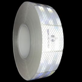 Световозвращающая сегментированная лента для тентов RTLITE RT-V104 50 мм х 50 м, белая RT-V104SW 