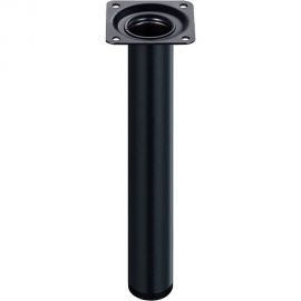 Ножка Tech-Krep металл, круглая, нерегулируемая, D30x250 мм, черная - накл. 152142 