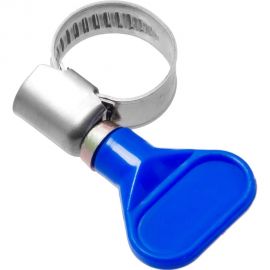 Обжимной червячный хомут MasterProf нерж.сталь, с бабочкой, 10-16 мм, 10 шт. ИС.140935 