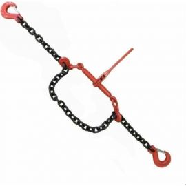 Крепежная цепь со стяжным механизмом ООО КанТраст крюк-крюк, 10 мм, 5 м KRTSKK105000STM 
