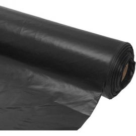 Техническая полиэтиленовая пленка Izoway черная, рукав 5/120 мкм, 1500 мм, 100 м 18775 