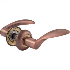 Дверная ручка НОРА-М 94А AL ст.медь 15428 