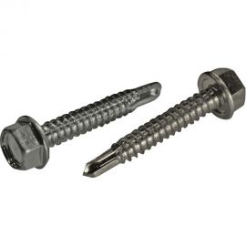 Саморез ЦКИ DIN 7504-K, 6.3х60, сверлоконечный, Ц, уп. 250 шт. 62020 