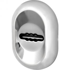 Накладка на сувальдный замок FUARO (ESC-13S eco) с автоматическими шторками СР хром ESC.S-auto.ECO/CRE/OV.13 44187 