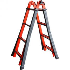 Телескопическая лестница Svelt металлическая Serafina 10 ступеней SERAFINA10 