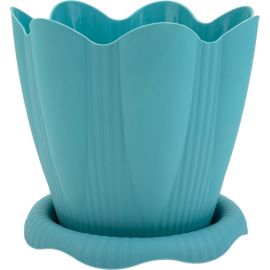 Горшок с поддоном Martika Эдельвейс 1.5л, диам. 16 см, колор С191К 