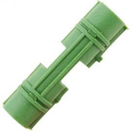 Клипсы ООО КЗНМ зажим для пленки/спанбонда 20 шт зеленые, для дуг d12 531286 