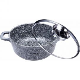 Круглый казан с крышкой EDENBERG 4.4 л EB-3978 