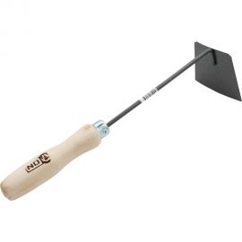 Малая мотыжка ON порошковая покраска, деревянная ручка 24-06-032 