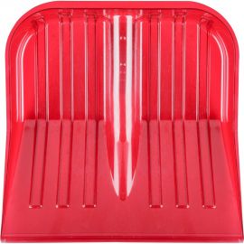 Лопата для снега ЗПИ «Альтернатива» из поликарбоната, 430x420мм, без черенка, красный М7242 