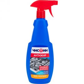 Универсальное чистящее средство для кухни ЧИСТИН Антижир спрей, 500 г 13551 