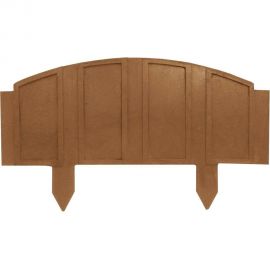 Садовое ограждение ООО ТК ""ТИТАН"" Заборчик 495x280x15, шоколад 502815СЗШ 