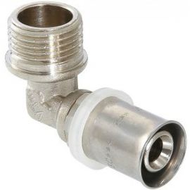 Угольник пресс с переходом на наружную резьбу 16х1/2 Valtec VTm.253.N.001604 