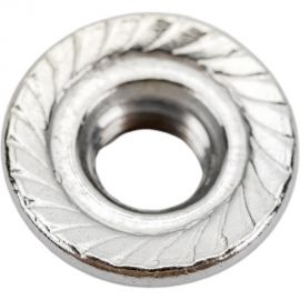 Нержавеющая гайка с фланцем KREPFIELD М5, DIN 6923, А2, с зазубринами, шестигранная, 30 шт. 6923А2ГАЙКАМ5-30 