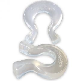 Подкова: блокиратор дверей, стоппер для двери, ограничитель для двери/окна Baby Safety силиконовый 2шт. прозрачные 4670006471638 