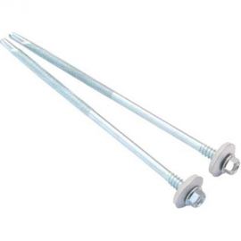 Саморез для сэндвич-панелей Daxmer 6,3/5,5x205 мм, цинк, 250 шт. 319308 