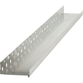 Алюминиевый цокольный профиль GAVIAL 100 мм, L=2500 мм 00001311 