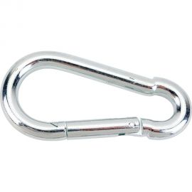 Карабин ЗУБР DIN 5299С, 10мм, 1 шт, оцинкованный, 304546-10 