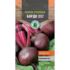 Семена Тимирязевский Питомник свекла Бордо 237 среднеранние, 3 г Of000095581 