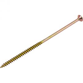 Шуруп крепежная техника желтый цинк, 6,0x150 50 шт. 431432 БК 